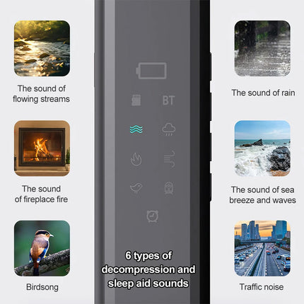 Pillow Speaker Bone Conduction Stereo Bluetooth Sleep Headphones Deep Sleeping