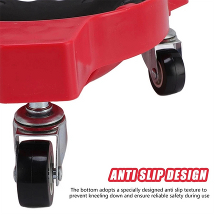 1PCS Rolling Knee Pad, Wheeled Knee Creeper Dolly Knee Pad with Casters