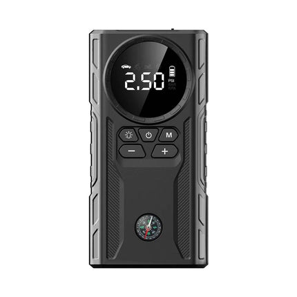 Car Jump Starter 39800mAh Portable Power Bank Booster with Auto Air Compressor