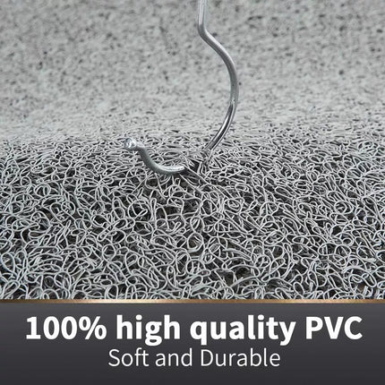 Super Comfy Shower Mat Non Slip Bathroom Pad Never Stain or Blocks Drain 60*80CM - Grey