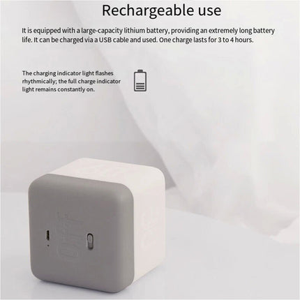 LED Night Light Adjustable USB Flip Timing Lamp for Home Bedroom