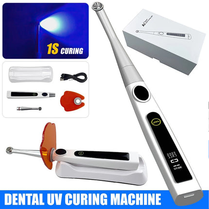 Dental Wireless Cordless LED Cure Curing Light Lamp 2400mw 5W Tool Resin 1 Sec