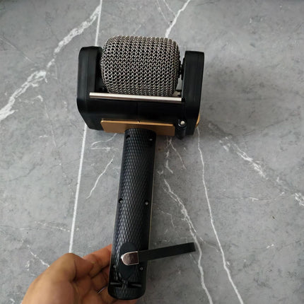 Electric BBQ Grill Brush Cordless Scrubber with LED Light Handle Bristle Cleaner