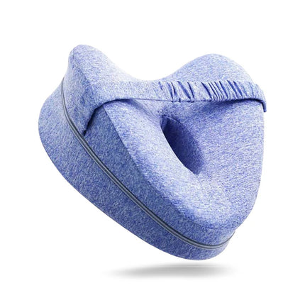 Ergonomic Memory Foam Leg Pillow Knee Support Cushion for Home Use