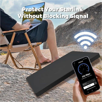 Starlink Mini  Protective Cover Silicone Protective Case Black for Starlink Mini Dish
