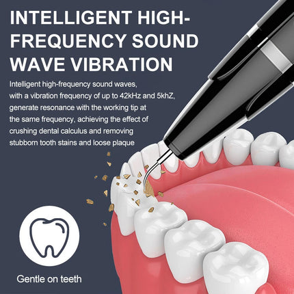Ultrasonic Tooth Cleaner Plaque Remover Teeth Stain Tartar Calculus Remove