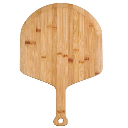 Pizza Peel, Wooden Pizza Paddle with Smooth Long Handle, Nonstick Serving Tray