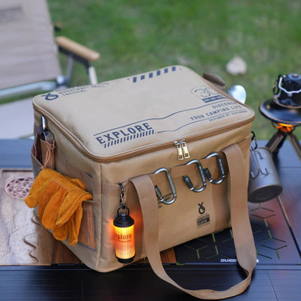 Large Capacity 30L Camping Outdoor Equipment Storage Bag Folding Box Handbag