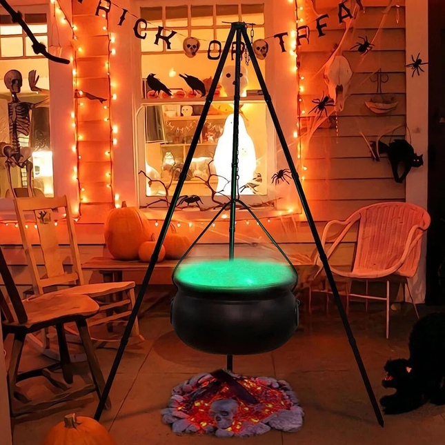 Halloween Decorations Witches Cauldron Outdoor Large Halloween Decor on Trip