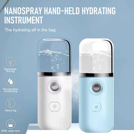 4Pcs Portable Mini Humidifier USB Rechargeable Nano Mist Maker for Office Desk Travel