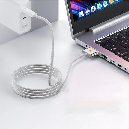 140W USB-C to MagSafe 3 Cable 2m  Silver Charger & Cable Type C Charging MacBook Pro Air M2 M3 M4