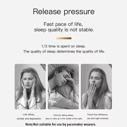 Anxiety Device, Handheld Relaxation Sleep Device TK（Blue）