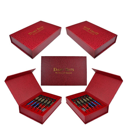 6PCS Darts Set 27g Professional Steel Tip Aluminum Shaft Dart Flights Sports