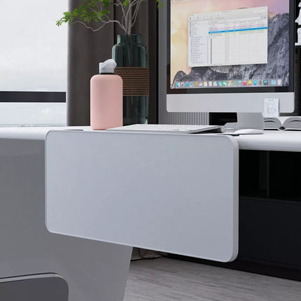 Foldable Ergonomics Desk Extender Tray ClampOn Table Mount Keyboard Drawer-Tray