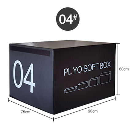 Plyo Box 1/2/3/4 Whole Set Foam Fitness Jump Box
