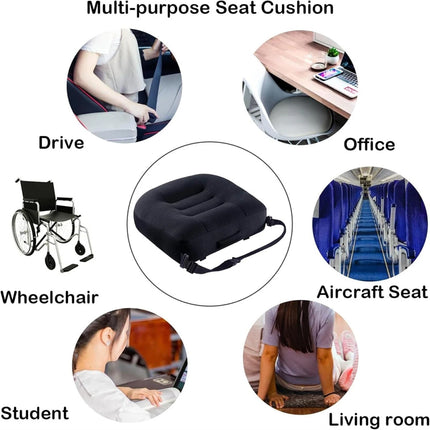 Booster Seat Cushion Posture Cushion Heightening Height Boost Mat Pad Office Car