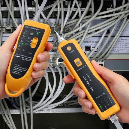 Ethernet Network Toner RJ11 RJ45 Telephone Cable Tester LAN Tracker Wire Finder
