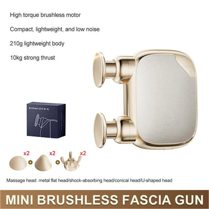Pocket Mini Fascia Muscle Portable Massager Electric Massage  for Women