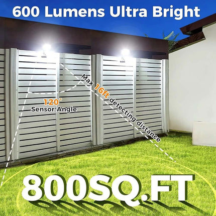 96 LED Solar Lights PIR Motion Sensor Light Outdoor Gardens Security Lights Lamp