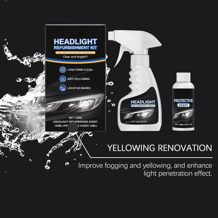 4PCS Nanobrite Pro Headlight Rejuvenator, Headlight Refurbishment Kit