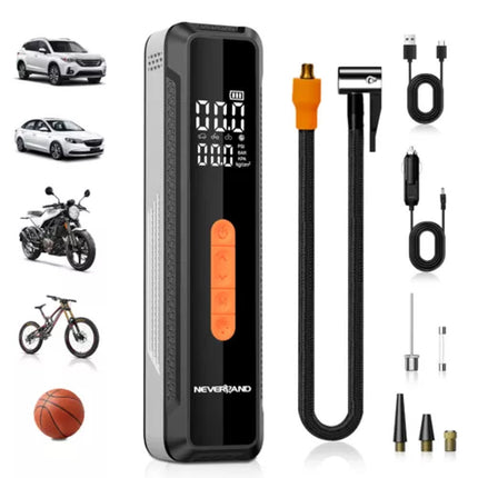 Tire Inflator Portable Air Pump 20000mAh Compressor - Car/Bike/Motorcycle/Ball