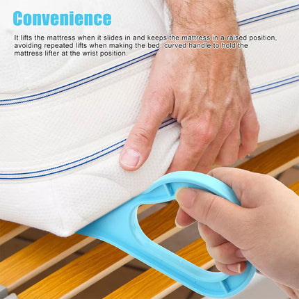 2PCS Mattress Wedge Elevator Ergonomic Bed Making Mattress Lifter Lifting Tool