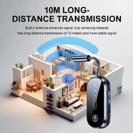Airplane Bluetooth 5.4 Adaptor Transmitter Adapter for Airpods or Headphones