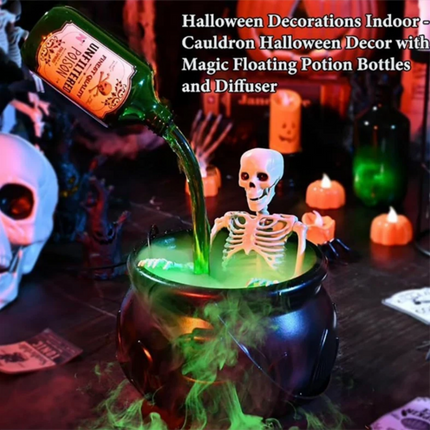 Halloween Decorations Indoor DIY Floating Potion Set with Witches Cauldron