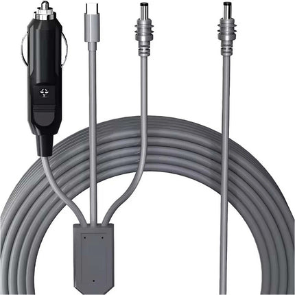 5M 3 in 1 100W USB C DC Plug Car Charger Power Cable For Starlink Mini Dish Antenna