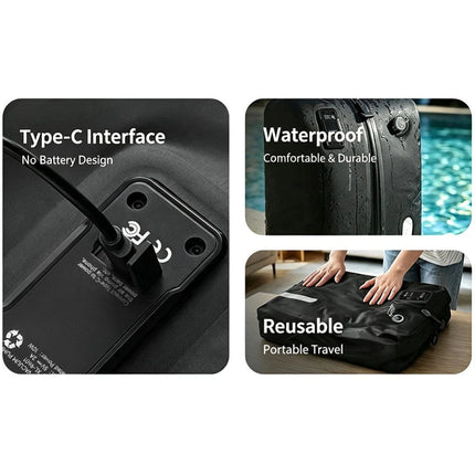 Dustproof Travel Vacuum Sealed Bag Portable Vacuum Packing Compression Pouch