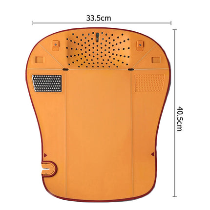 Orange Multi-purpose 6-in-1 Food Prep Board Portable Kitchen Cooking Tool