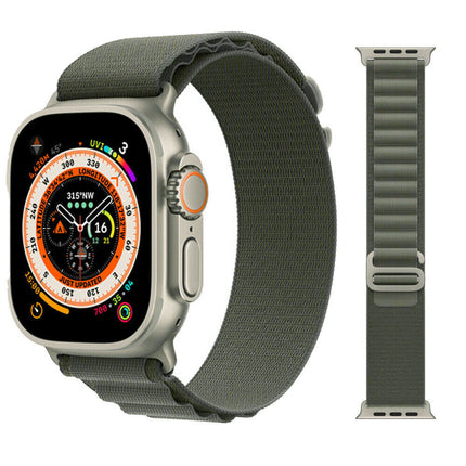 For Apple Watch iWatch Band Strap 9 8 7 6 SE 46mm 42mm 44mm SE Ultra Nylon Alpine