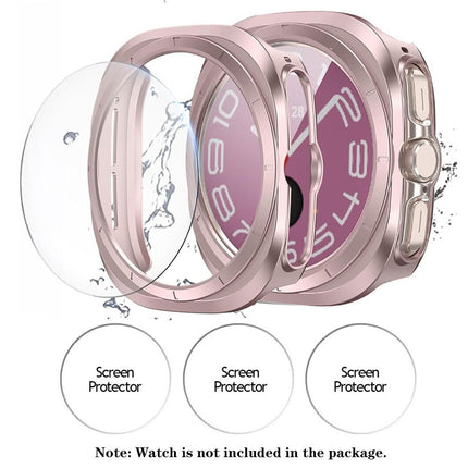 For Samsung Galaxy Watch Ultra 47mm Case Screen Protector Face Cover Smart Rose Gold