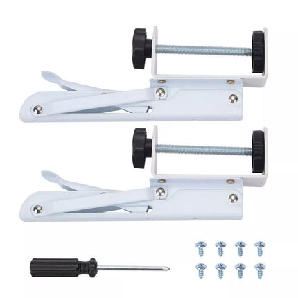 Foldable Ergonomics Desk Extender Tray ClampOn Table Mount Keyboard Drawer-Tray