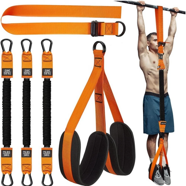 Adjustable Heavy Duty Resistance Bands - 3 Bands for Pull up Assistance Gym