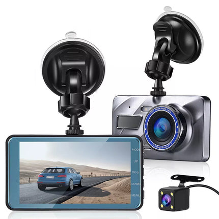 1080P Car Dash Camera Dual Front and Rear Video DVR Recorder Night Vision Kit