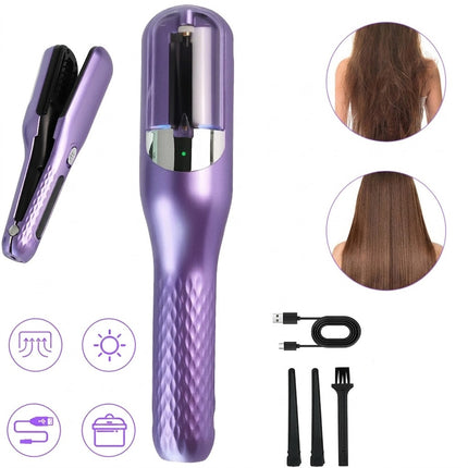 Premium Cordless Split End Trimmer: Ultimate Repair for Dry & Damaged Hair