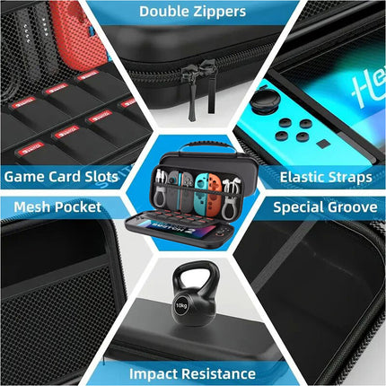 For Nintendo Switch2 Travel Carrying Case Bag Screen Protector Cover Accessories  Bubble Bubble Store