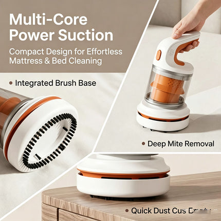Mini Handheld Vacuum Cleaner USB Rechargeable Desktop Vacuum for Office Home 1pc