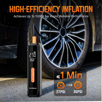 Tire Inflator Portable Air Pump 20000mAh Compressor - Car/Bike/Motorcycle/Ball