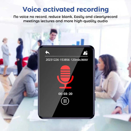 Portable Bluetooth Touch HiFi Music MP4/MP3 Player FM Radio Audio Support 128GB