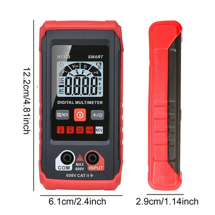 2000 Counts Rechargeable Digital Smart Multimeter AC/DC Ammeter Voltage Tester