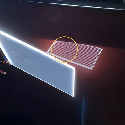 Paintless Dent Repair Removal Tool Checking Reflector Line Board With LED Light