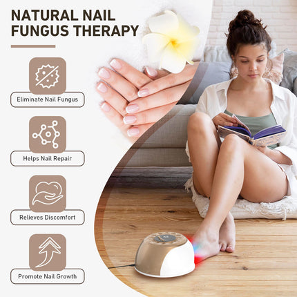 Anti-Fungal Laser Nail Treatments Repair Finger Toe Foot Care Nail Fungus Device