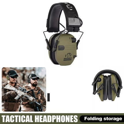 Electronic Earmuff Shooting Ear Protection Hearing Muff Slim Anti-noise