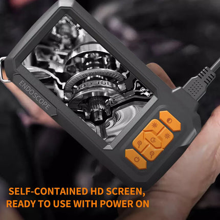 Industrial Endoscope Camera 8mm 1080P HD 4.3" Screen Borescope Inspection Camera