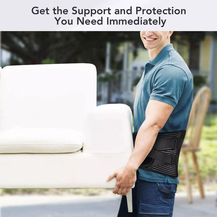Lumbar Lower Back Support Brace Pain Relief Posture Orthosis Waist Therapy Belt