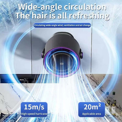 Desk Fan Portable Electric Table Desktop 360° Adjustable Air Circulator Fan