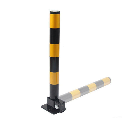 Fold Down Parking Post Heavy Duty Barrier Car Parking Lock 3keys
