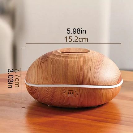 Ultrasonic Aroma Air Humidifier Aromatherapy Diffuser Essential Oil LED Purifier